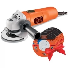 УШМ BLACK+DECKER G915, 900 Вт, 125 мм