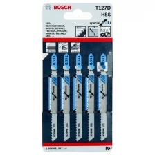 Пилка лобзиковая Bosch T127D, HSS, 1шт