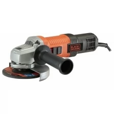 УШМ BLACK+DECKER G850, 850 Вт, 125 мм черный