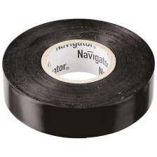 Изолента ПВХ 19мм (рул.20м) черн. NIT-A19-20/BL Navigator 71110