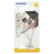 Насадка DREMEL 428 щётка из углеродистой стали 19 мм, 2 шт.