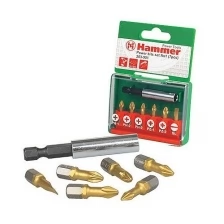 Набор бит 7 пр. Hammer Flex 203-901, 30735