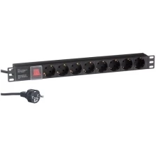 Блок силовых розеток Exegate ServerPro PDU-19H802 Al-8S-EU1.8-SW