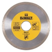 Круг алмазный DeWALT сплошной 230 x 22,2 мм (DT 40207) керамик