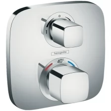 Смеситель для ванны HansGrohe Ecostat E 15708000 (внешняя часть)