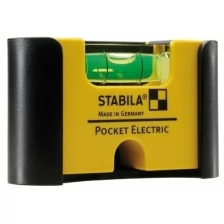 Уровень Stabila Pocket Electric 7 см с чехлом на пояс Арт. 18115