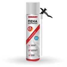 Пена монтажная всесезонная с трубочкой 65 л REXANT max