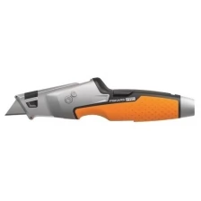 Нож малярный со сменным лезвием Fiskars CarbonMax, 191 мм