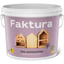 Лак-антисептик интерьерный Faktura шелковисто-матовый (0,9л) палисандр