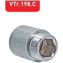 Удлинитель Valtec 3/4" вн. х 60мм (хром)