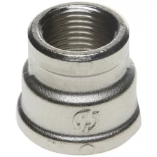 Муфта GENERAL FITTINGS переходная, никелированная латунь, 1/2″-3/4″