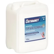 Оптимист грунтовка для внутренних работ (10л) / оптимист G101 грунтовка для внутренних работ (10л) (синяя этикетка)