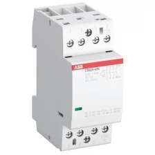 Контактор ESB25-40N-01 модульный (25а АС-1 4НО) катушка 24В Ac/dc ABB 1SAE231111R0140 1SAE231111R014 .