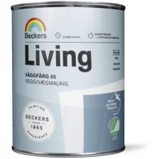 BECKERS LIVING VAGGFARG 05 краска глубоко матовая для стен и потолков, Bas C (9л)