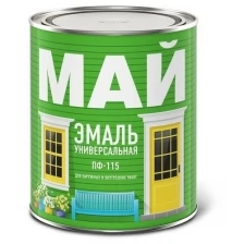 Эмаль МАЙ ПФ-115 синяя, 0,8кг