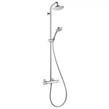 Душевая стойка Hansgrohe Croma Showerpipe 160 1jet, с термостатом, хром 27135000